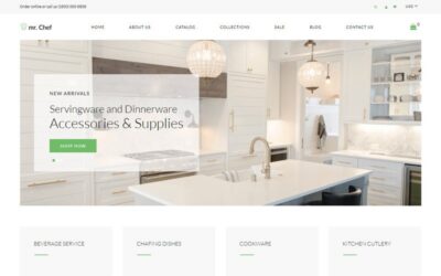 mr.Chef - Housewares Minimalistic Shopify Theme