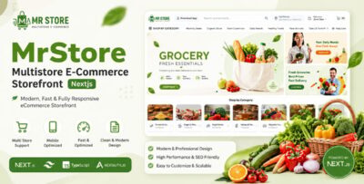 MrStore | Multistore E-Commerce Storefront Nextjs