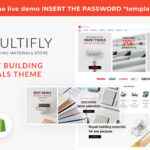 Multifly Construction, Shopify Building Materials Theme