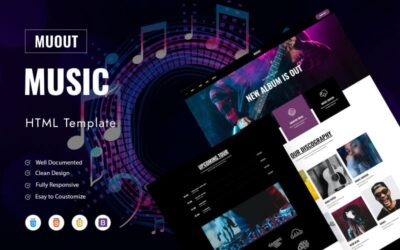 Muout - Music Festival HTML Template