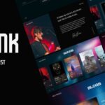 Music Artist and Singer By WINK Website Template