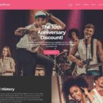 Music Responsive WordPress Theme