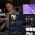 Musica - Music School And Performance Training WordPress Elementor Theme