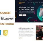 Mutakabbir - Law Firm & Lawyer Service Website Template