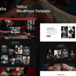 My Taatu - Tattoos Artist WordPress Elementor Theme