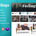 myFeeling : Personal Blog Website Template