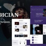 Mystic - Magician & Entertainment Booking WordPress Elementor Theme