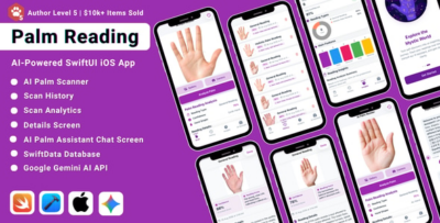 MysticLens | AI Palm Reading iOS Mobile App