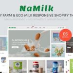 NaMilk - Dairy Farm And Eco Milk Responsive Shopify Theme