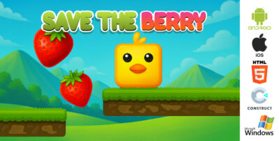 NapTech Labs | Save the Berry - HTML5 Casual Game (Construct 3)
