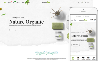 Nature Circle - Theme for Organic Food Farm WooCommerce Theme