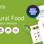 Naturio Food Store Template Elementor WooCommerce Theme