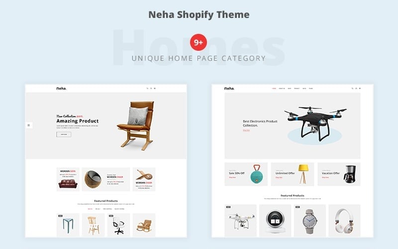 Neha - Multipurpose Shopify Theme Neha - Multipurpose Shopify Theme