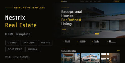 Nestrix - Real Estate HTML Template