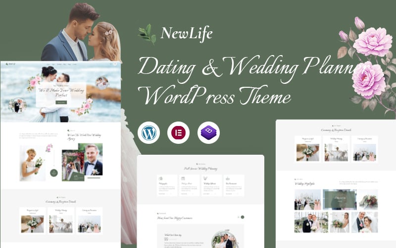 Newlife – Dating & Wedding Planner WordPress Theme Newlife – Dating & Wedding Planner WordPress Theme