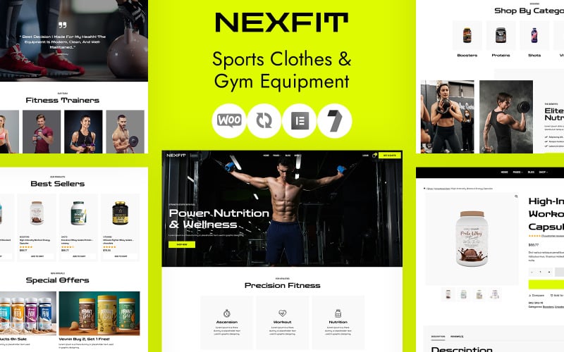 Nexfit - Gym, Fitness WooCommerce WordPress Theme Nexfit - Gym, Fitness WooCommerce WordPress Theme