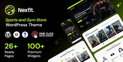 Nexfit - Sports & Gym Store WooCommerce Theme