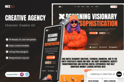Nexira – Creative Agency Elementor Template Kit