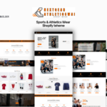 NextGear Athletics - Sports Wears & Fitness Services Shopify AI Builder Theme, Shopify Horizon