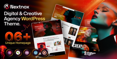 Nextnox - Digital & Creative Agency WordPress Theme