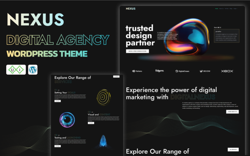 Nexus - Digital Agency and IT Solution WordPress Theme Nexus - Digital Agency and IT Solution WordPress Theme
