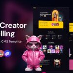 Nftis - NFT Creator Multipurpose WordPress Elementor Theme