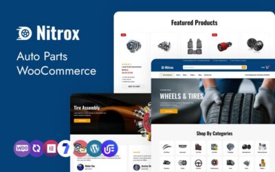 Nitrox - Auto Parts and Tools Shop WooCommerce WordPress Theme
