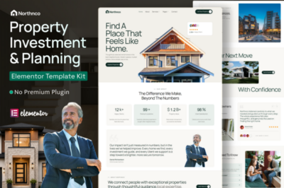 Northnco – Property Investment & Real Estate Elementor Template Kit