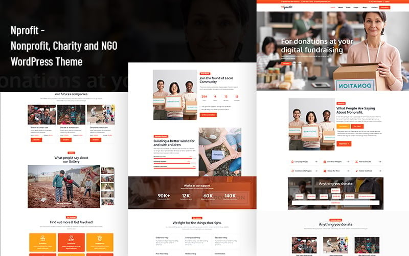 Nprofit - Nonprofit, Charity and NGO WordPress Theme Nprofit - Nonprofit, Charity and NGO WordPress Theme
