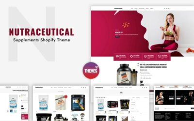 Nutraceutical - Supplements, Health and Vitamins Shopify Theme