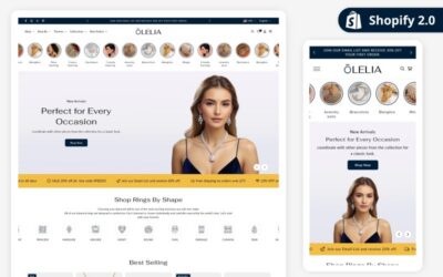 Olelia Jewelry - Exquisite Jewelry Shopify Theme | Shopify 2.0
