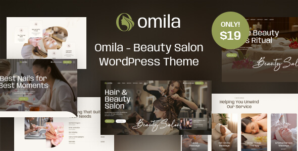 Omila – Beauty Salon WordPress Theme Omila – Beauty Salon WordPress Theme