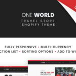 One World - Travel Store Shopify Theme