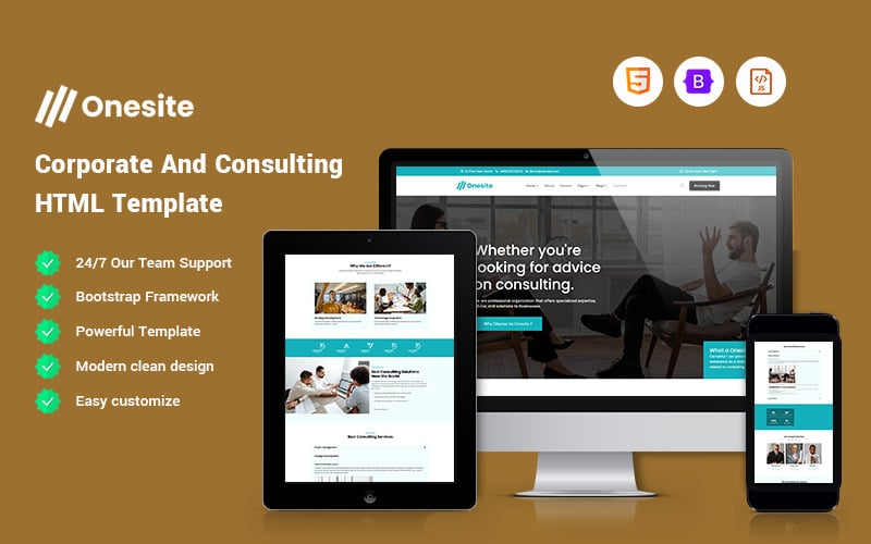 Onesite – Corporate And Consulting Website Template Onesite – Corporate And Consulting Website Template