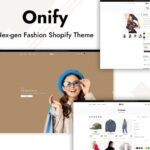 Onify –Fashionable Clothes Shopify Theme -  Fast Loading Theme