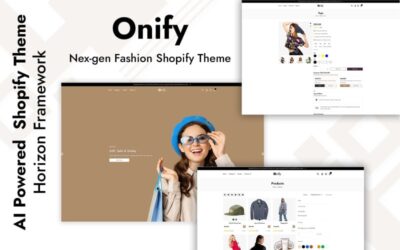 Onify –Fashionable Clothes Shopify Theme -  Fast Loading Theme