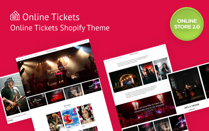 Online Tickets Shopify Theme Online Tickets Shopify Theme