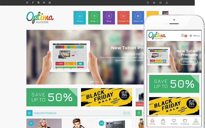 Optima - Multipurpose WooCommerce Theme Optima - Multipurpose WooCommerce Theme