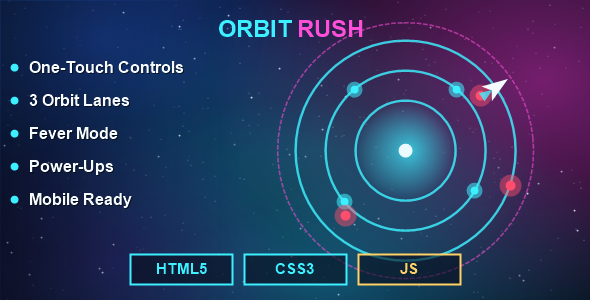Orbit Rush - HTML5 Neon Arcade Game Orbit Rush - HTML5 Neon Arcade Game
