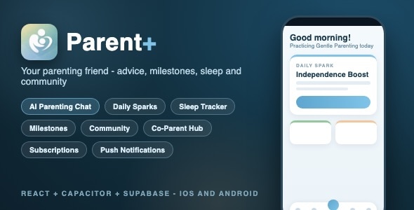 ParentPlus | Parenting and Co-Parenting App With AI Chat, Sleep Tracker and Milestones - Capacitor ParentPlus | Parenting and Co-Parenting App With AI Chat, Sleep Tracker and Milestones - Capacitor