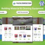 Patio Perfection - Window, Building Material & Cleaning Equipment Elementor WooCommerce Template