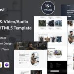 Pawercast - Podcast & Video Audio Record Shop HTML5 Template