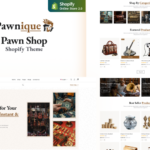 Pawnique - Antique Store & Auction Vintage Gallery Shopify Theme