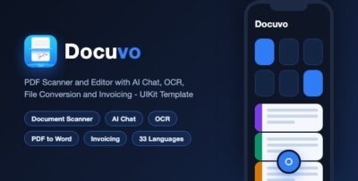 PDF Scanner and Editor With AI Chat, OCR, File Conversion and Invoicing - UIKit