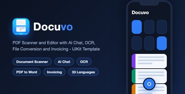 PDF Scanner and Editor With AI Chat, OCR, File Conversion and Invoicing - UIKit PDF Scanner and Editor With AI Chat, OCR, File Conversion and Invoicing - UIKit