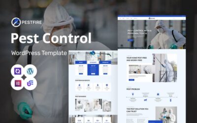 Pestfire -  Professional Pest Control, Termite Removal And Home Protection WordPress Elementor Theme