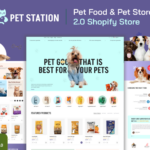 Pet Station - Pet food & Pet Store Website Shopify 2.0 Theme