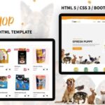 Pet Store Responsive Website Template