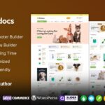 Petdocs - Pet Shop and Animal Care and Pet Food Elementor WooCommerce Theme