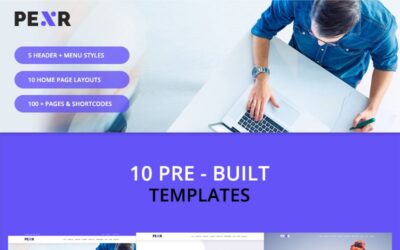 Pexr - Responsive Multipurpose HTML5 Website Template